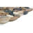 Rivera Pebbles Flt Gold 12 in. x 12 in. Honed Pebbles Floor and Wall Tile (10.0 sq. ft./Case)-36931102