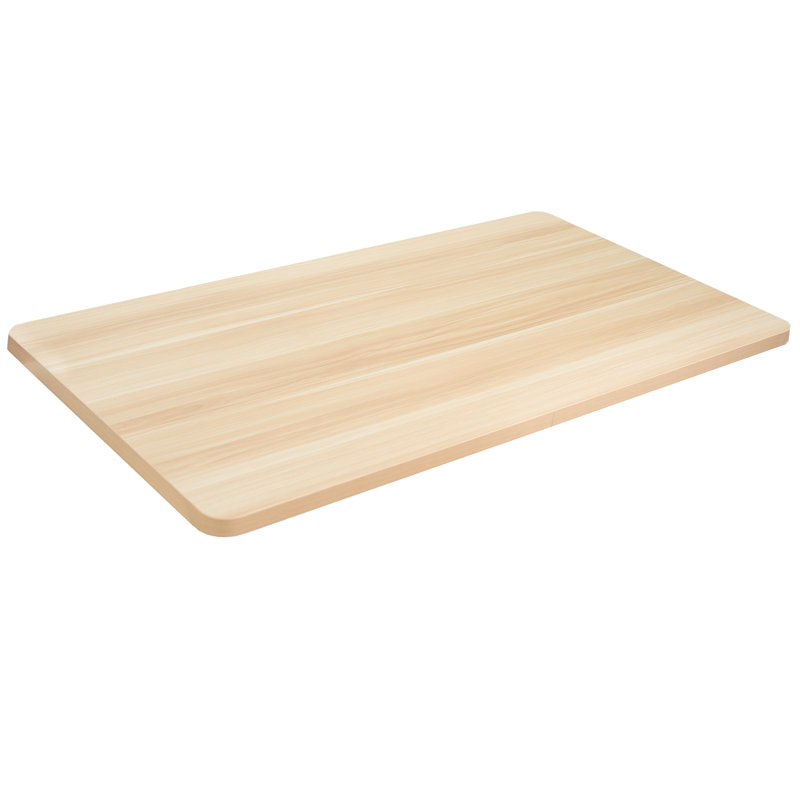 Universal Table Top for Sit to Stand Desk Frames, Light Wood, 1-Piece, 48" x 30"