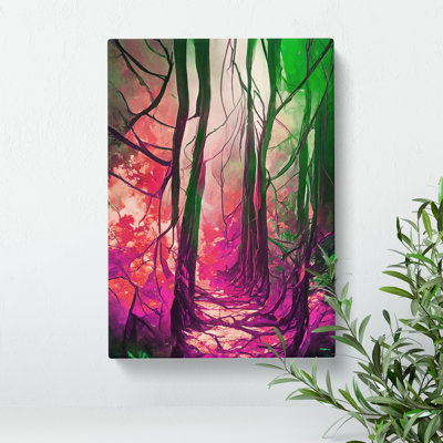 Forest No.4 - Wrapped Canvas Print