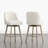 Swivel Upholstered Counter Stool-1097643456