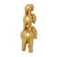 Sculpture éléphant Roxana en résine dorée, H 17,60 po x L 10,70 po x l 6,30 po-1130577221-1130577218