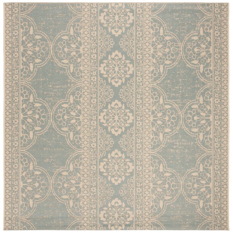 Burnell Performance Oriental Indoor/Outdoor Area Rug