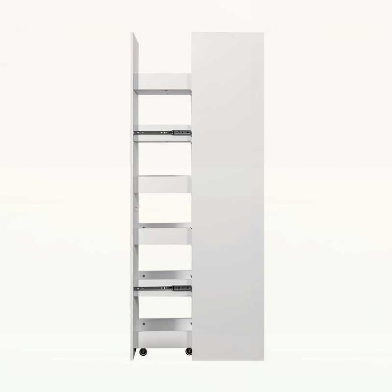 Armoire roulante de cuisine étroite