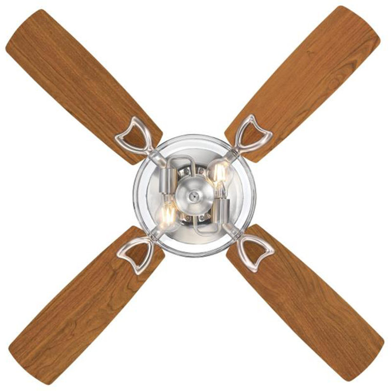 Ventilateur de plafond intérieur en nickel brossé à DEL de 42 po Westinghouse Hadley, Nickel brossé