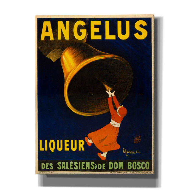 «Epic Graffiti» «Angelus Liqueur» par Vintage Posters, art mural sur toile, 12 po x 16 po