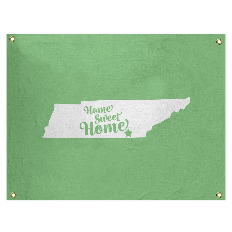 Tapisserie murale chattanooga doux pour la maison, H 59 po x l 80 po, Vert