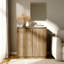 Buffet Mid-Century moderne avec rangement en bois