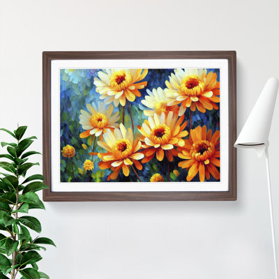 Chrysanthemum Flowers Vol.3 - Framed Print