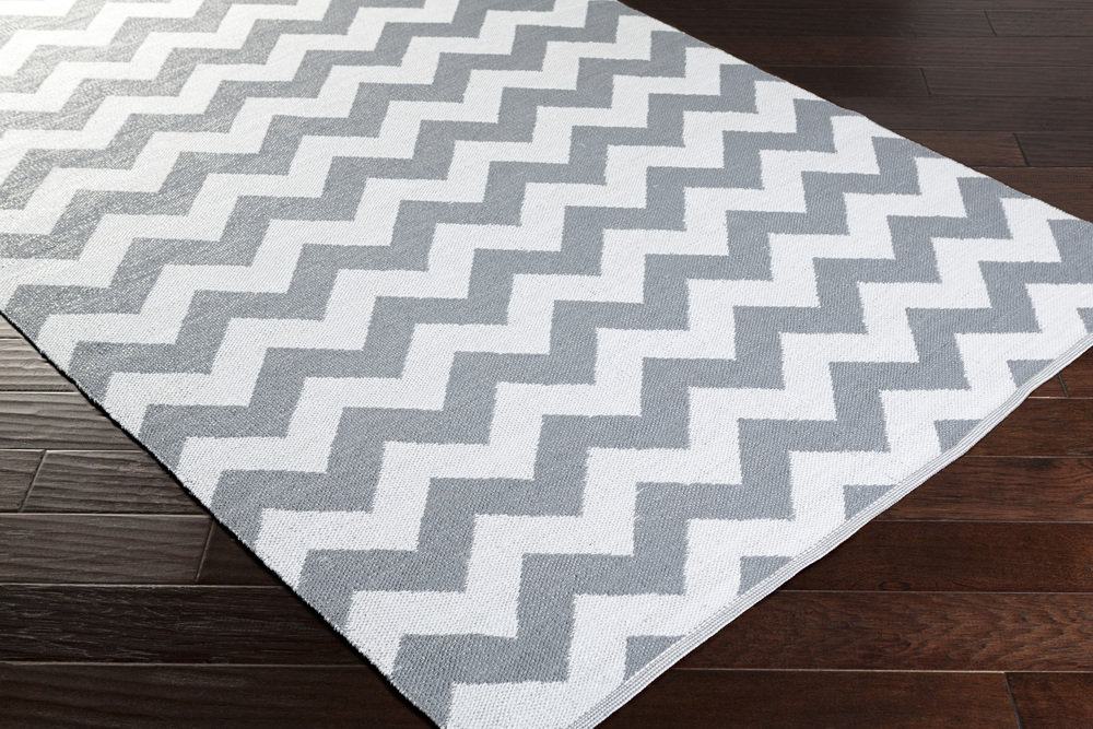 Trule Clarke Handmade Flatweave Gray/White Indoor/Outdoor Rug & Reviews