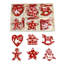 2.1cm Wood Holiday Shaped Ornament