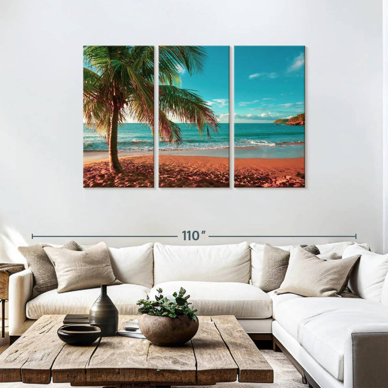 Gillard Perle Beach, 48" H x 74" W