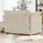 Single Accent Chair Sofa Chenille Fabric Reading Chair Single Sofa Couch with Pillow for Living Room, Apartment, Office-1750904921