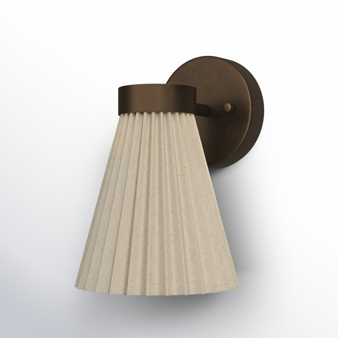 Viski Steel Flush Mounted Sconce Joss & Main Shade