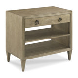 Ramsey 1 - Drawer Solid Wood Nightstand