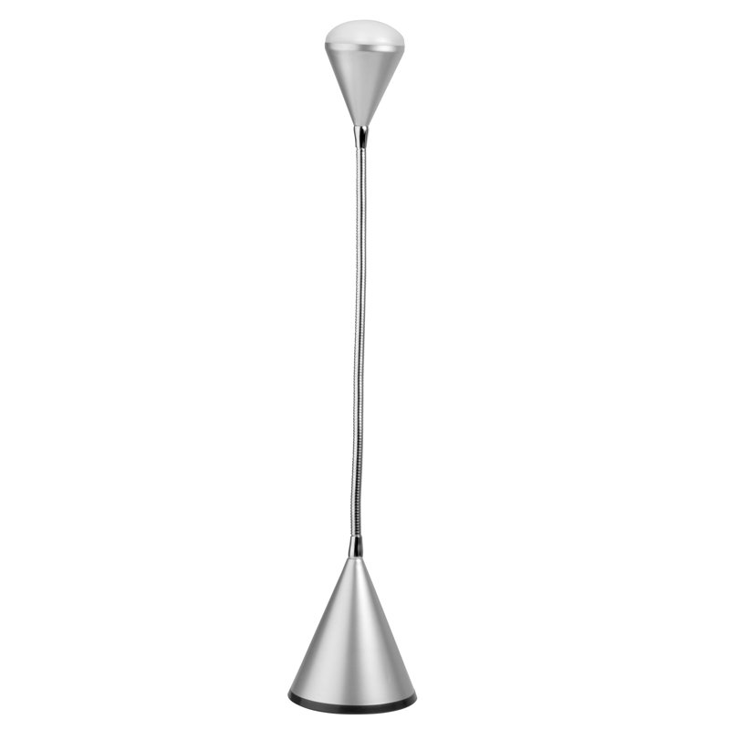 OttLite LED Cone Desk Lamp, Silver