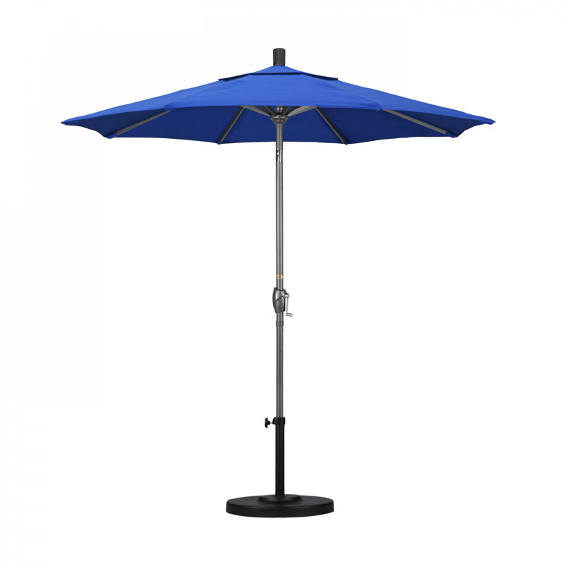 Parasol en toile Pacific Trail Series Market, Tissu performance bleu royal
