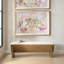 Banc en tissu Nabih Ivory