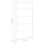 Mervi 60cm 4 Wall Towel Bar-1667934795