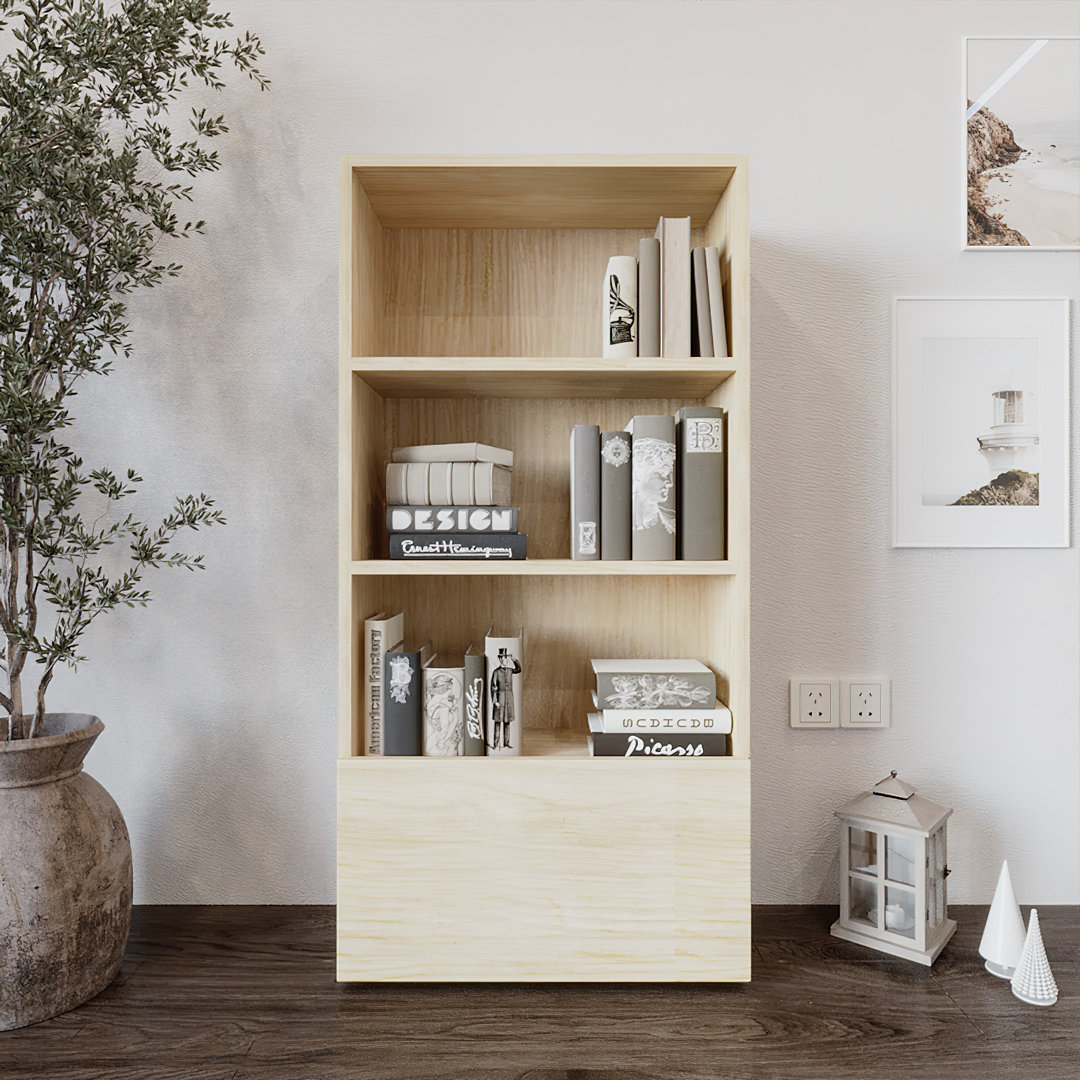 Milette 122cm H x 60cm W Standard Bookcase