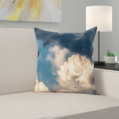 Clouds Square Pillow Cover & Insert