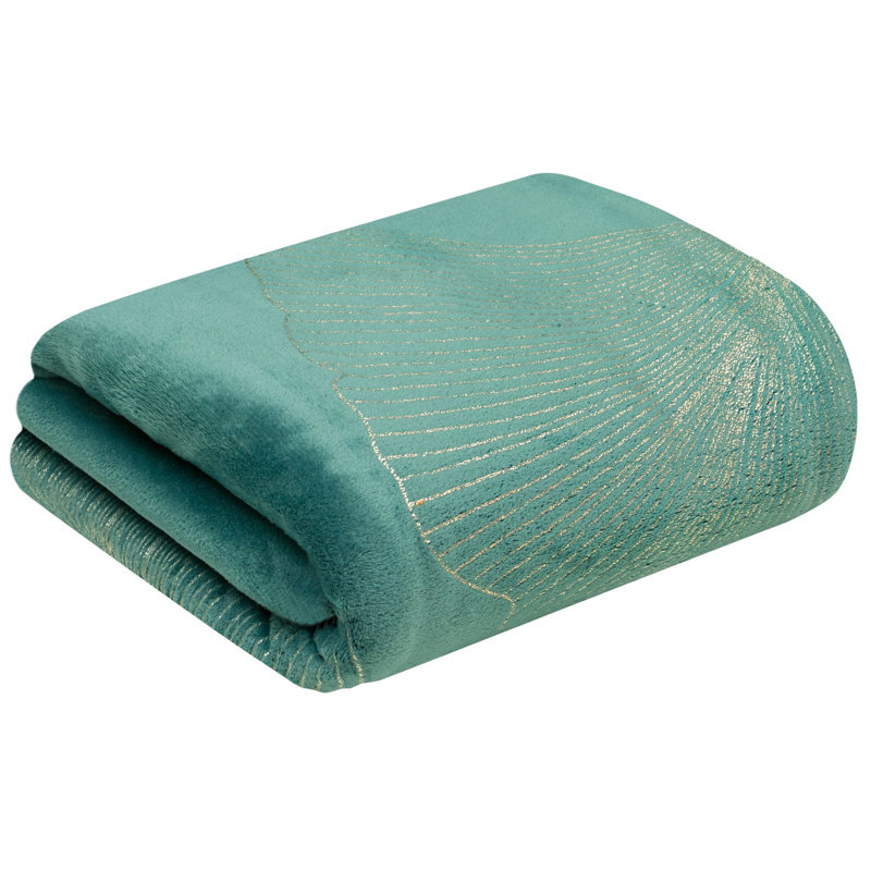 Throw Blanket, Turquoise