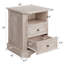 Ensemble de 2 tables de chevet 24 po avec station de charge et tablette de rangement ouverte-1484048601-1484048603