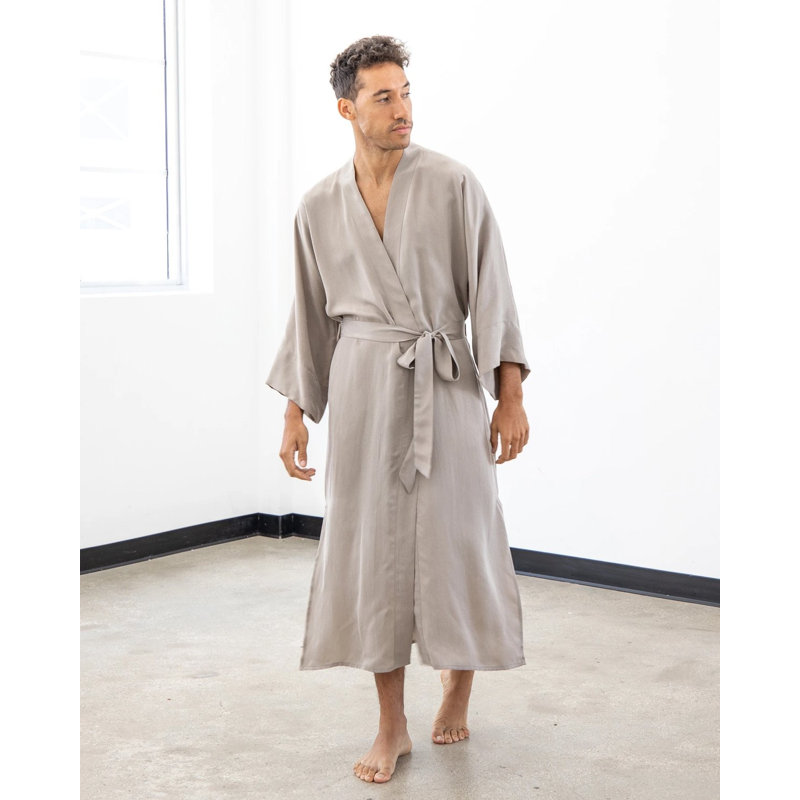 Peignoir pour homme Kimono sable