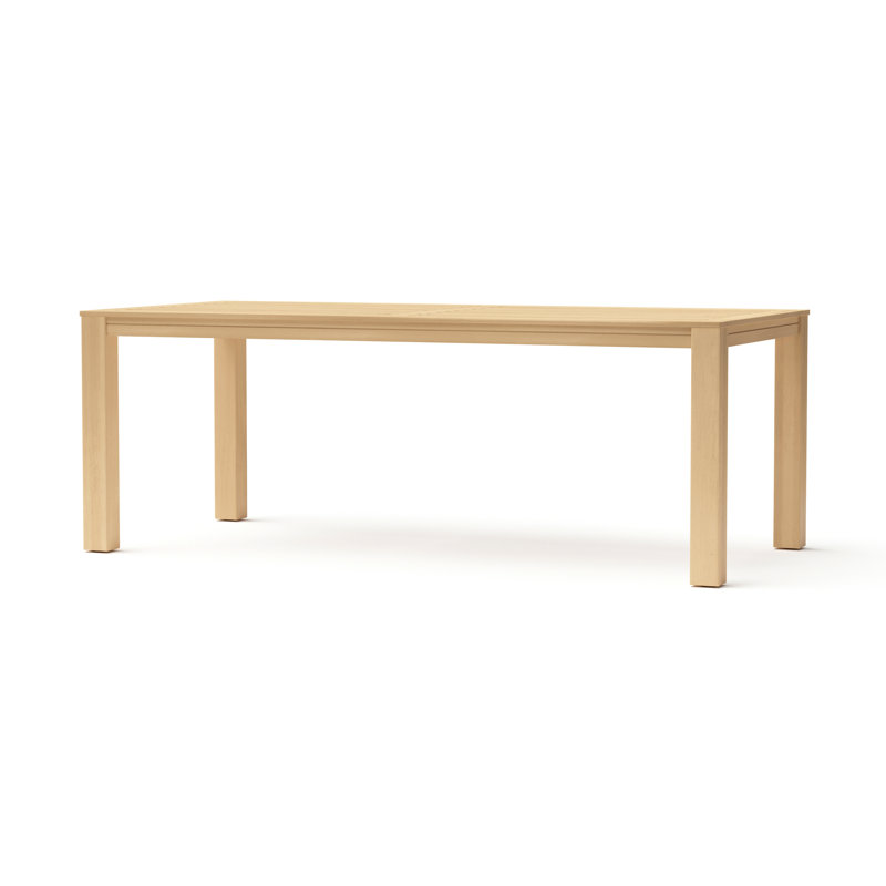 Table de salle à manger d'extérieur en bois d'acacia Sehrish 87X39