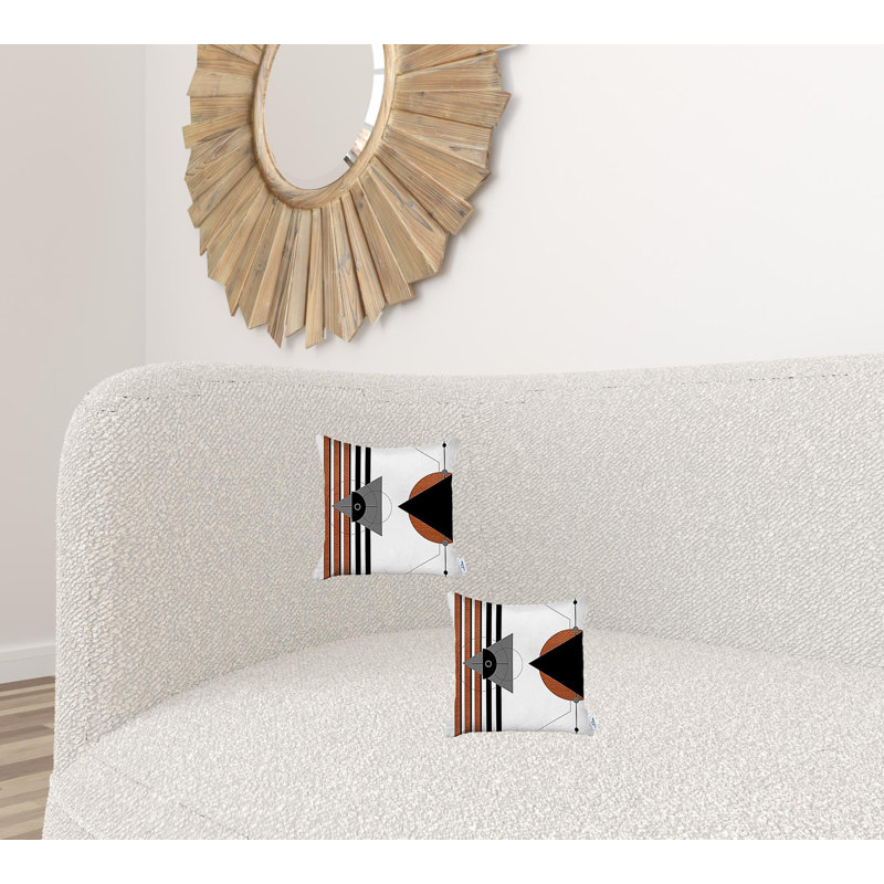 Housse de coussin réversible 