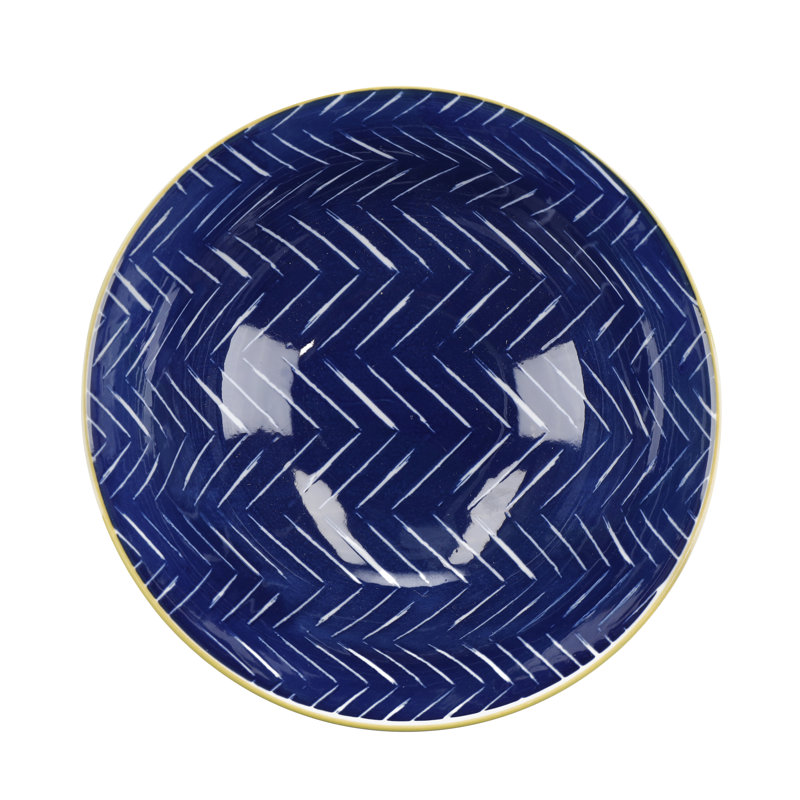 4 Piece Dessert Bowl Set, Blue
