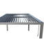 Pergola autoportante en aluminium Gazebo Penguin Vikos 3 m x 4 m - Gris-96359878