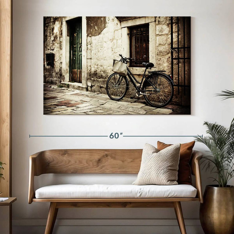Mehar Bicycle Delivery, 34" H x 51" W
