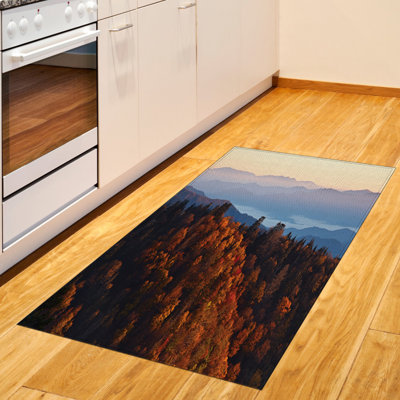 National Parks Nature High Density Long Fiber Poly Threads Decorative Area Rug Carpet