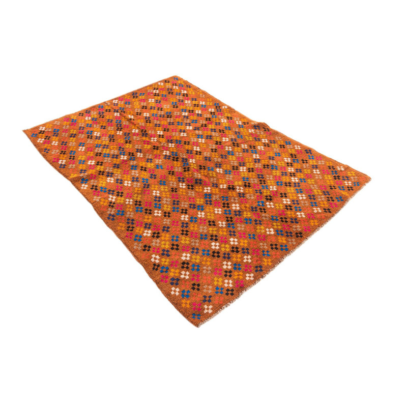 Tapis orange Oliveri