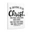 Is In Christ - Wrapped Canvas Print-1157420142