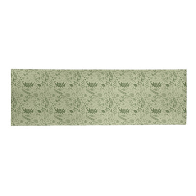 Chenille Floral Indoor Rug