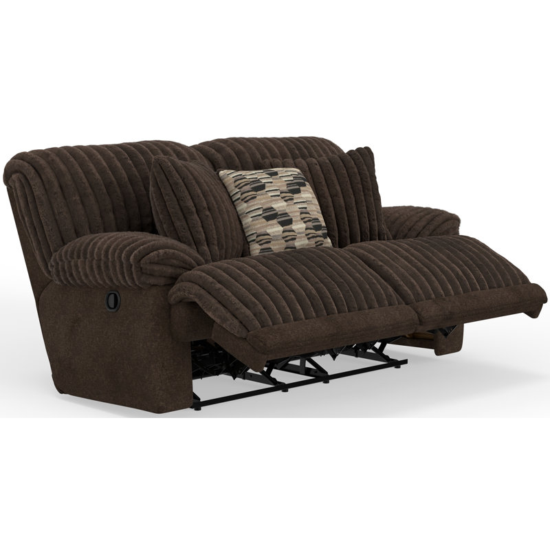 Jahlil 66'' Pillow Top Arms Reclining Loveseat, Manual - Handle / Lever