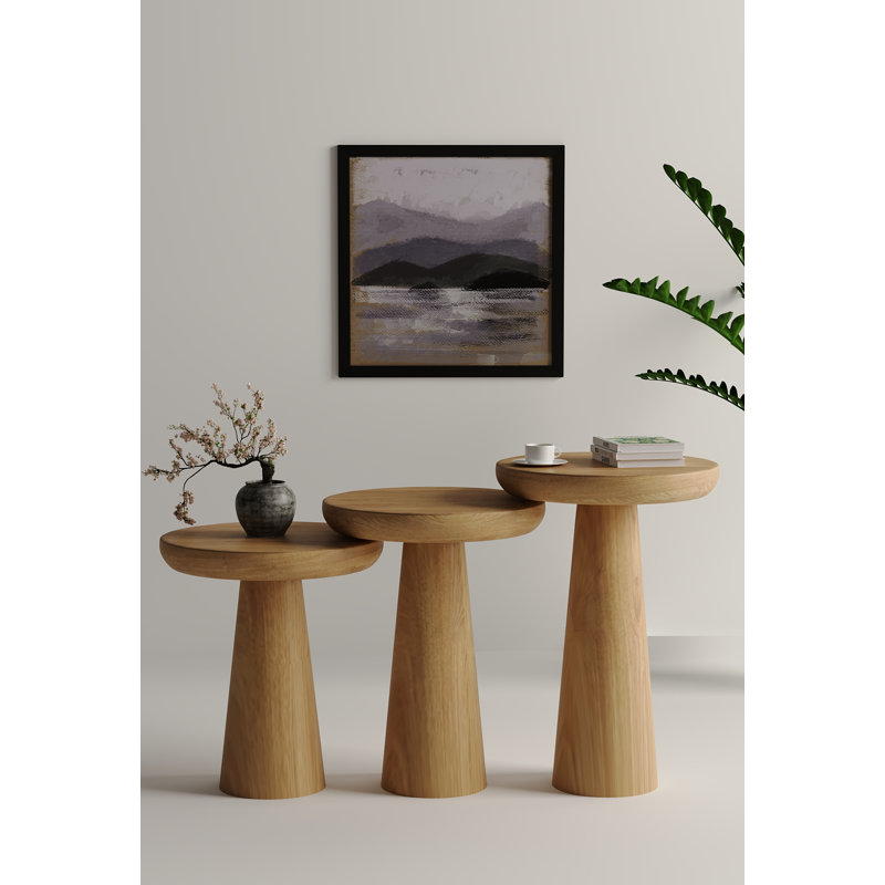 Breisha Solid Wood Coffee Table, Natural