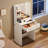 Vanity Desk with Mirror and Lights, Makeup Vanity with Drawers-731564760
