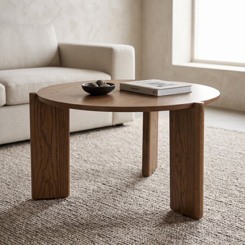 Table basse 30 po Claremont, Bois brun / brun