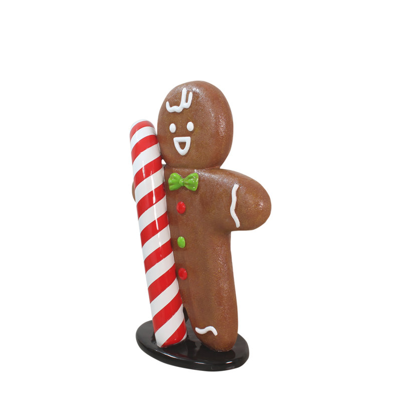 Gingerbread With Candy Cane