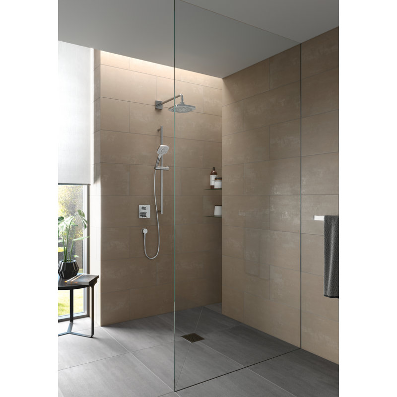 TOTO® G Series 1.75 GPM Multifunction 4 inch Square Handshower with ACTIVE WAVE, COMFORT WAVE, and WARM SPA, Polished Chrome