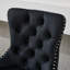 Tabourets de bar pivotants en velours Anley-115169309