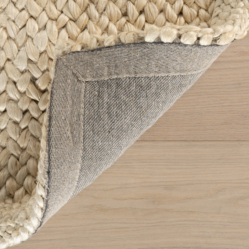 Thale Textured Handmade Jute Rug, Rectangle 9'6" x 13'6"