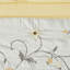 Couette jaune 7 pièces pour lit Queen - Broderie élégante, tissu, comprend des taies d'oreiller, des coussins décoratifs et une jupe de lit brodée.