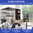 Large Cat Playpen and Cat Cage with Tunnel and Hammock