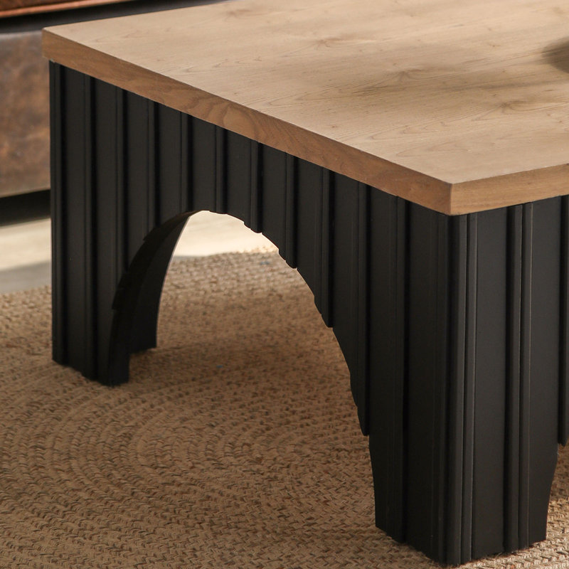 Rustic Square Coffee Table