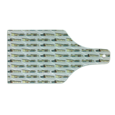 East Urban Home Glass House Cutting Board
