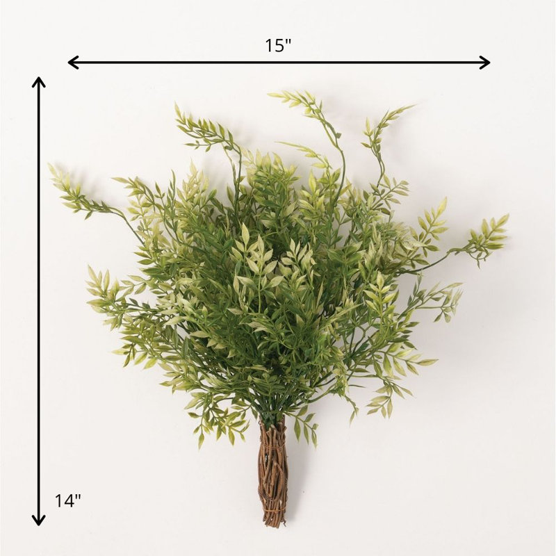14'' Faux Wisteria Branch