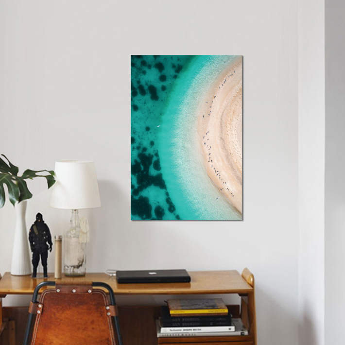 'Hot Summer' by Faisal Alnomas Graphic Art Print on Wrapped Canvas